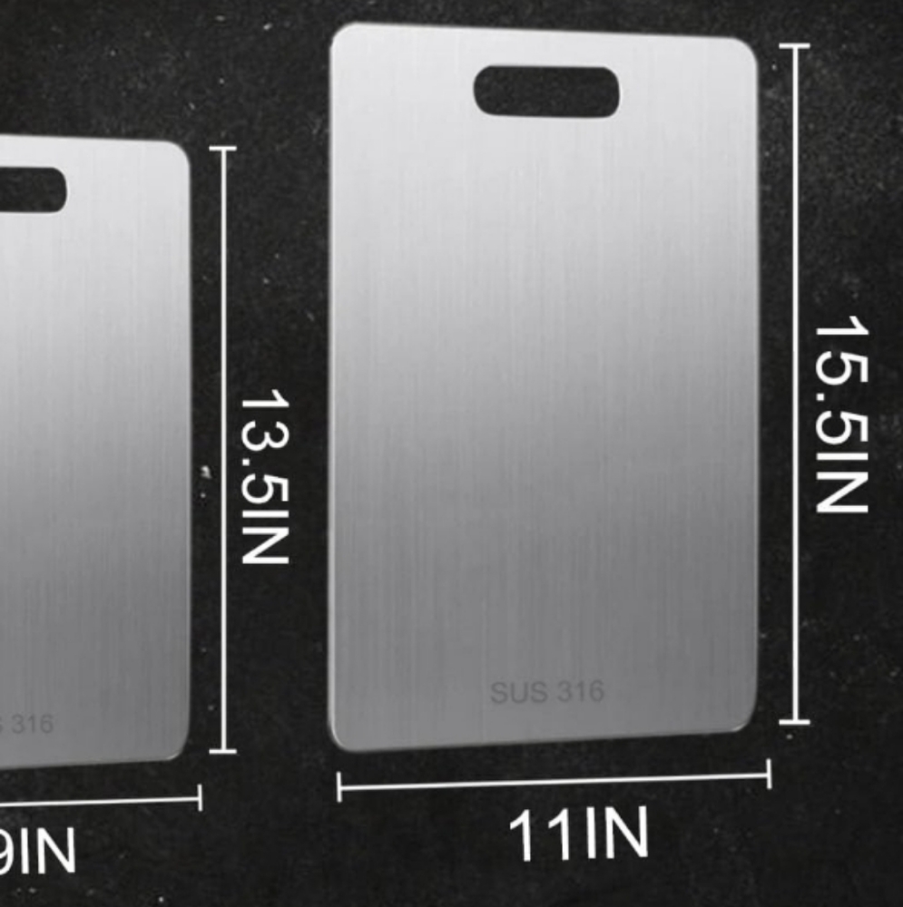 Stainless Steel Cutting Board